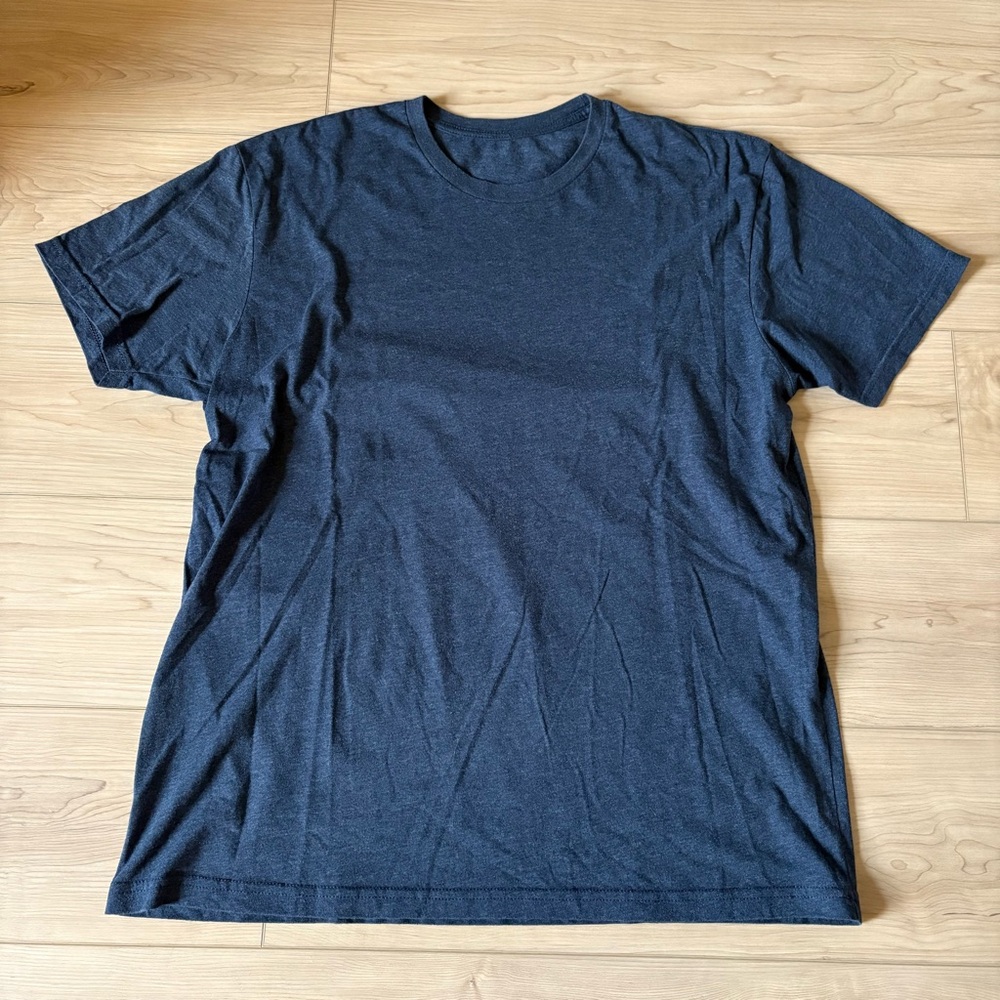 LOT of 11 basic navy blue t-shirts XL (Next Level Apparel 6210)